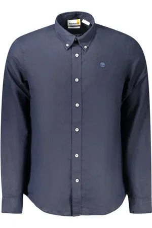 Timberland Heren, Overhemden, Blauw, Maat: S Katoen