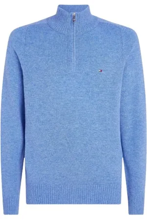 Tommy Hilfiger Heren, Truien, Blauw, Maat: L Wol