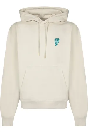 Burberry Heren, Sweatshirts & Hoodies, Wit, Maat: XS Katoen