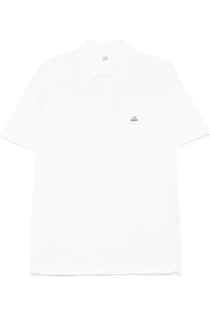 C.P. Company Heren, Tops, Wit, Maat: L Katoen