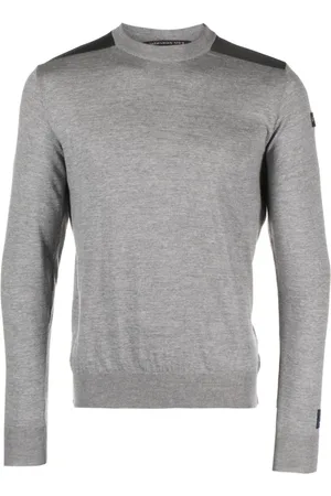 Paul & Shark Heren, Sweatshirts & Hoodies, Grijs, Maat: XL Wol