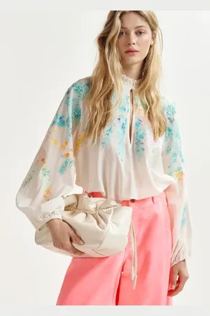 Essentiel Antwerp Dames, Blouses & Shirts, Wit, Maat: S