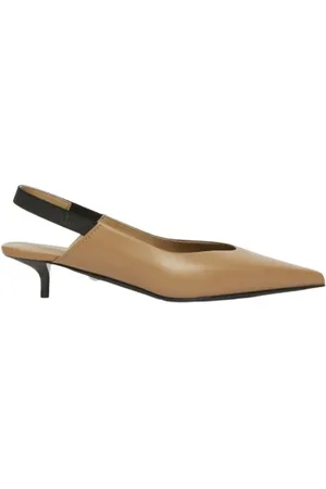 Max Mara Dames, Schoenen, Bruin, Maat: 36 EU Leer