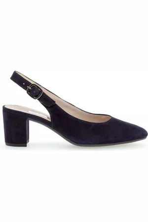 Gabor Dames, Schoenen, Blauw, Maat: 38 EU Suède