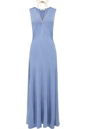 Blugirl Dames, Jurken, Blauw, Maat: XS Viscose