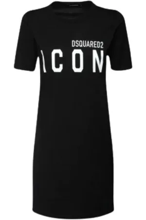 Dsquared2 Dames, Tops, Zwart, Maat: XS Katoen