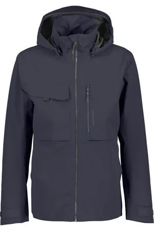 Didriksons Dames, Jassen, Blauw, Maat: M Katoen