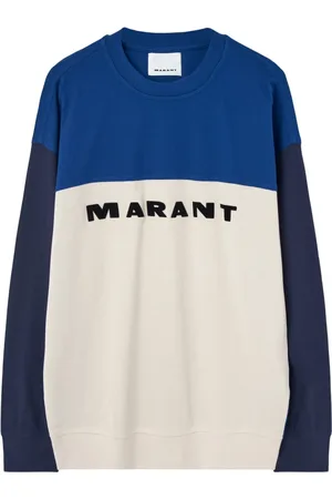 Isabel Marant Heren, Sweatshirts & Hoodies, Blauw, Maat: S