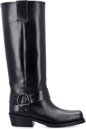 VALENTINO GARAVANI Dames, Schoenen, Zwart, Maat: 36 EU Leer