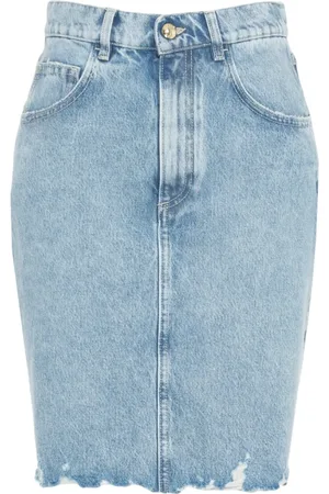 Cycle Dames, Rokken, Blauw, Maat: W26 Denim