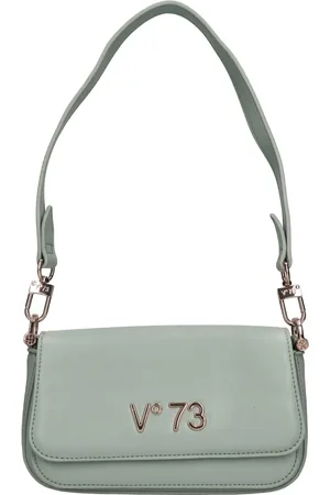 V°73 Dames, Tassen, Groen, Maat: ONE Size Leer