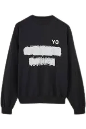 Y-3 Heren, Sweatshirts & Hoodies, Zwart, Maat: S Katoen