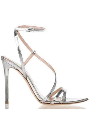 NINALILOU Dames, Schoenen, Grijs, Maat: 37 EU Leer