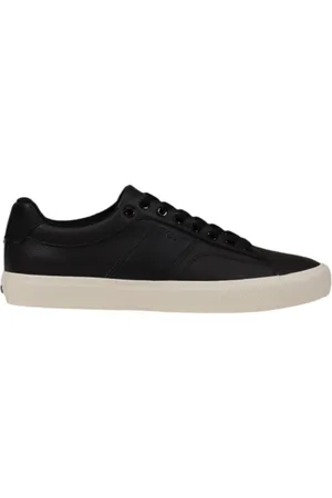 HUGO BOSS Heren, Schoenen, Zwart, Maat: 44 EU Leer