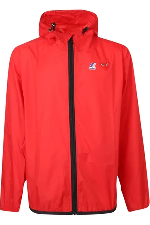 Comme des Garçons Heren, Jassen, Rood, Maat: L Polyamide