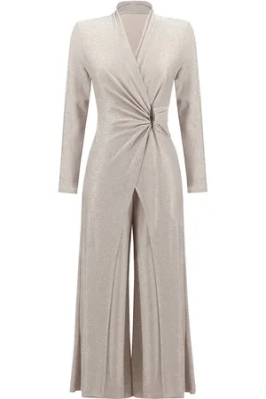 Joseph Ribkoff Dames, Jumpsuits & Playsuits, Geel, Maat: 2XL Spandex