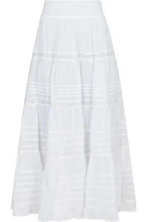 Neo Noir Dames, Rokken, Wit, Maat: L Voile