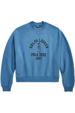 Ralph Lauren Dames, Sweatshirts & Hoodies, Blauw, Maat: S Katoen