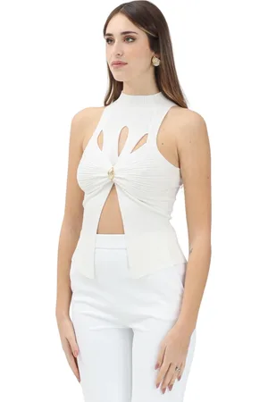 Elisabetta Franchi Dames, Tops, , Maat: M Zijde