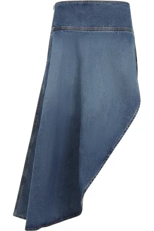 Alaïa Dames, Rokken, Blauw, Maat: S Katoen