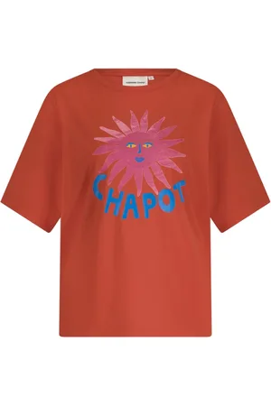 Fabienne Chapot Dames, Tops, Oranje, Maat: M Katoen