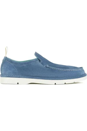 Panchic Heren, Schoenen, Blauw, Maat: 42 EU Leer