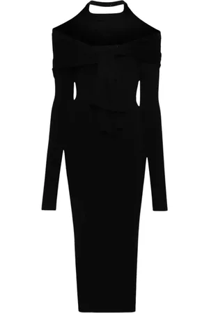 Jacquemus Dames, Jurken, Zwart, Maat: M Wol