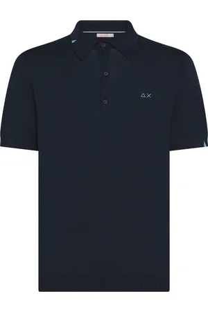 sun68 Heren, Tops, Blauw, Maat: L