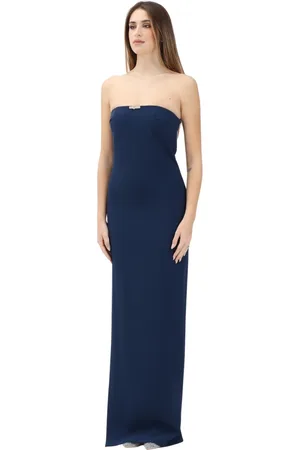 Elisabetta Franchi Dames, Jurken, Blauw, Maat: M