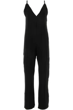 Jil Sander Dames, Jumpsuits & Playsuits, Zwart, Maat: XS Satijn