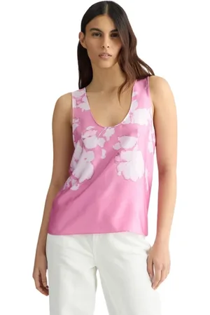 Liu Jo Dames, Tops, Roze, Maat: M Satijn