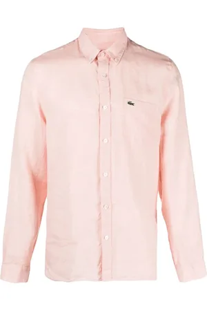 Lacoste Heren, Overhemden, , Maat: 2XL Linnen