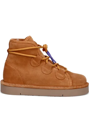 Panchic Dames, Schoenen, Bruin, Maat: 36 EU Suède