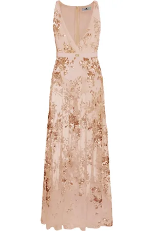 Elisabetta Franchi Dames, Jurken, Roze, Maat: L
