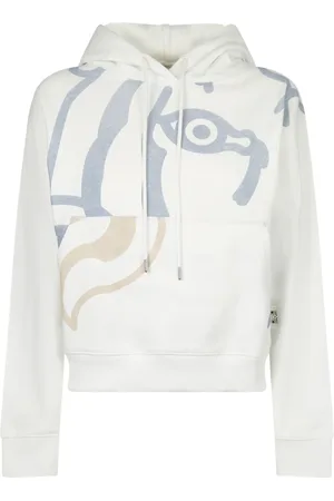 Kenzo Dames, Sweatshirts & Hoodies, Wit, Maat: S Katoen