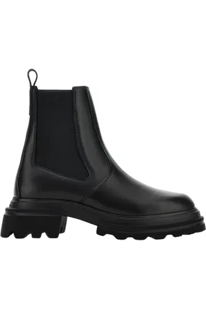 Hogan Dames, Schoenen, Zwart, Maat: 36 1/2 EU Leer