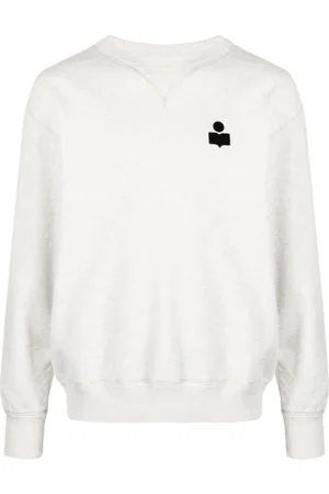 Isabel Marant Heren, Sweatshirts & Hoodies, Grijs, Maat: S Katoen
