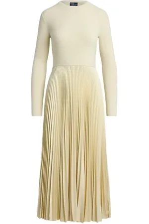 Ralph Lauren Dames, Jurken, Wit, Maat: S