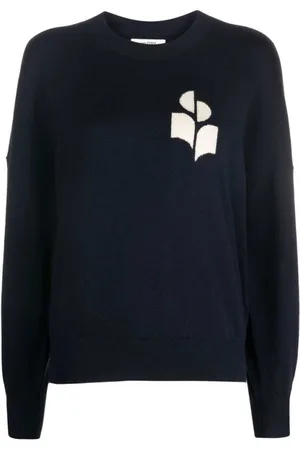 Isabel Marant Dames, Truien, Blauw, Maat: S Katoen