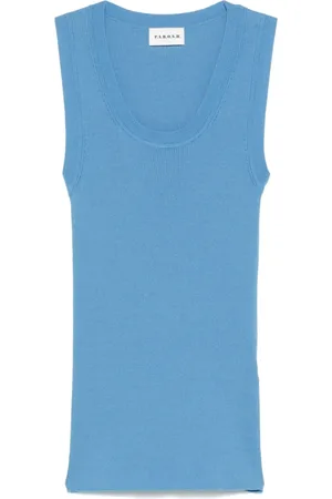 P.A.R.O.S.H. Dames, Tops, Blauw, Maat: M