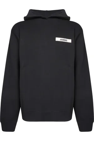 Jacquemus Heren, Sweatshirts & Hoodies, Zwart, Maat: S Katoen