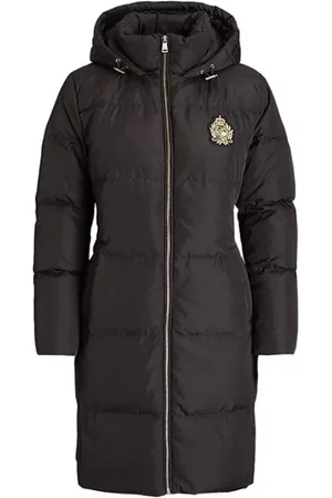 Ralph Lauren Dames, Mantels, Zwart, Maat: S