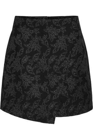 Bruuns Bazaar Dames, Rokken, Zwart, Maat: 2XL Poliester