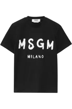 Msgm Dames, Tops, Zwart, Maat: S Katoen