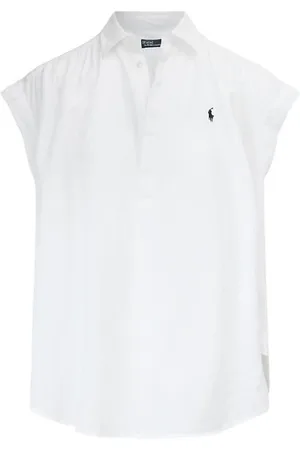 Ralph Lauren Dames, Blouses & Shirts, Wit, Maat: M