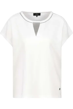 monari Dames, Tops, Wit, Maat: M Katoen