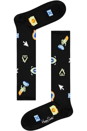 Happy Socks Dames, Ondergoed, Zwart, Maat: S Katoen