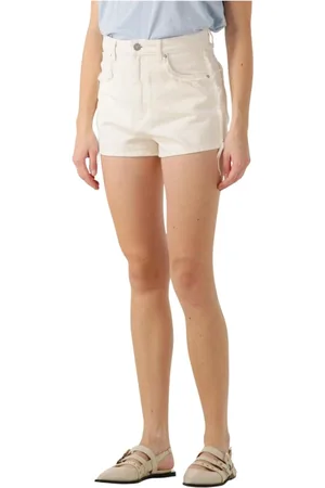 ABrand Dames, Korte broeken, Wit, Maat: W30 Denim