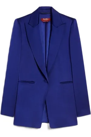 Max Mara Dames, Jassen, Blauw, Maat: M