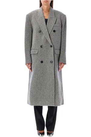 Isabel Marant Dames, Mantels, Zwart, Maat: 2XS Wol